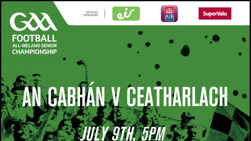 Ticket Info for Qualifier Rd2A v Carlow
