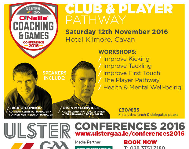 O’Neill’s Ulster GAA Coaching & Games Development Conference