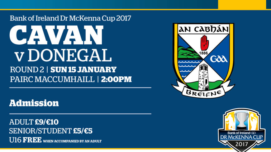 Senior team to play Donegal