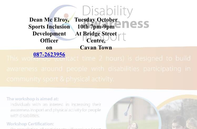 Disability Awareness in Sport Workshop