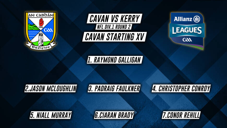 Cavan Panel to play Kerry