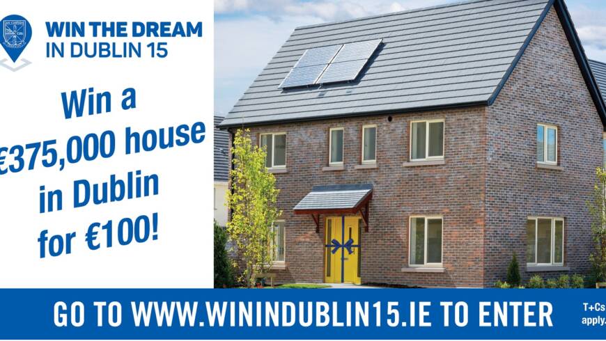 Win 10 tickets for this €375,000 house in Dublin!