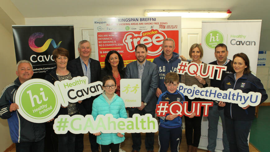 Cavan GAA Adopt Tobacco Free Policy