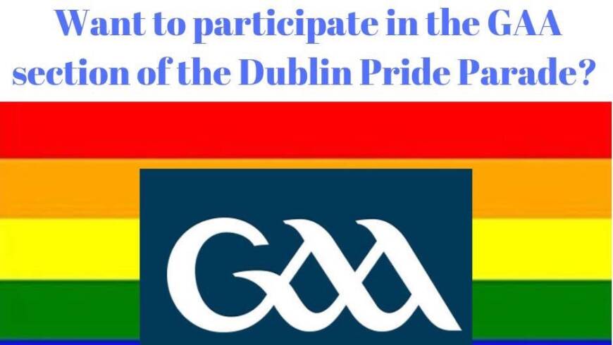 GAA to Participate in Pride Parade