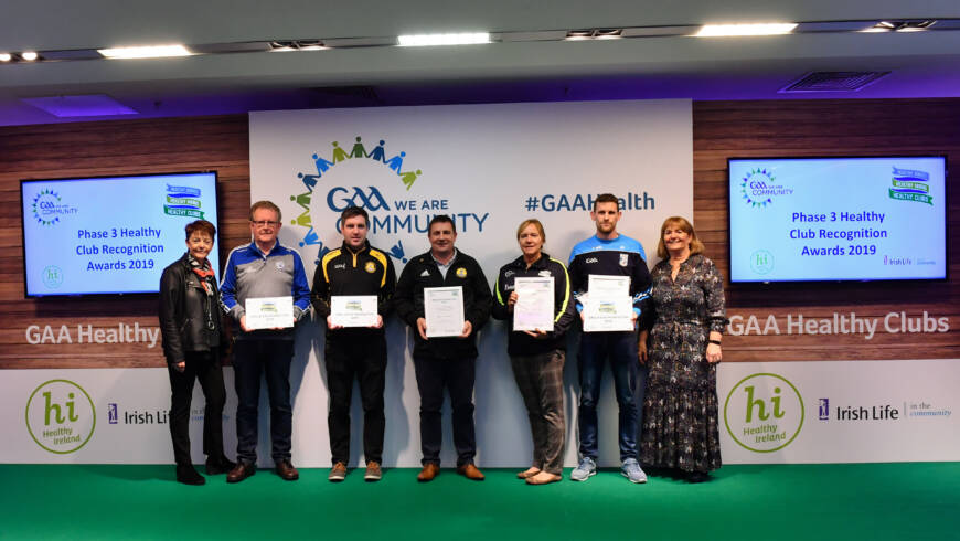 Cavan clubs receive national recognition as official GAA Healthy Clubs