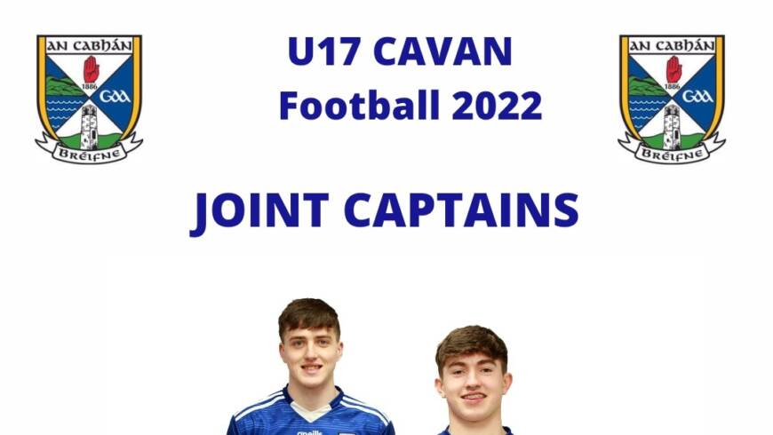 U17 Football Panel 2022 and Captains