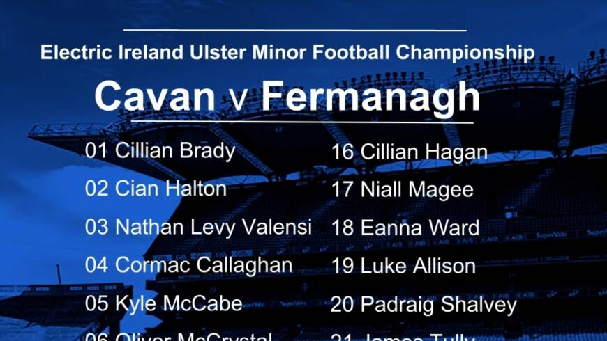 Ulster Minor Championship Fermanagh V Cavan