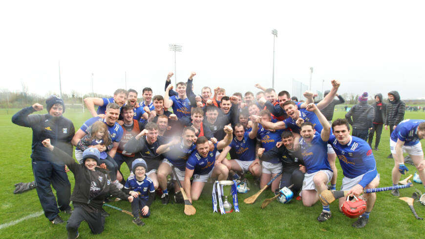 Cavan Hurlers singing in the rain with thrilling Division 3b Allianz Hurling League Final victory