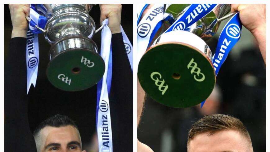 2 Teams, 2 Cups, 1 County, Allianz League Champions 2023.